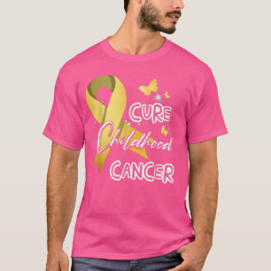 Camiseta Borboleta Cancer de infância