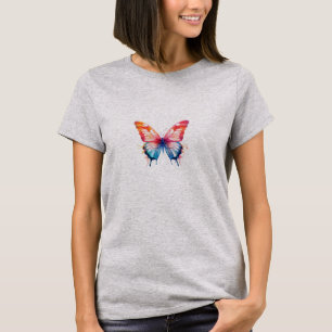Camiseta Borboleta Colorida
