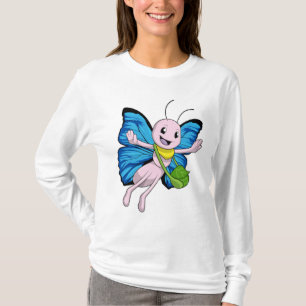 Camiseta Borboleta com Alça