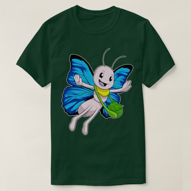 Camiseta Borboleta com Alça (Frente do Design)