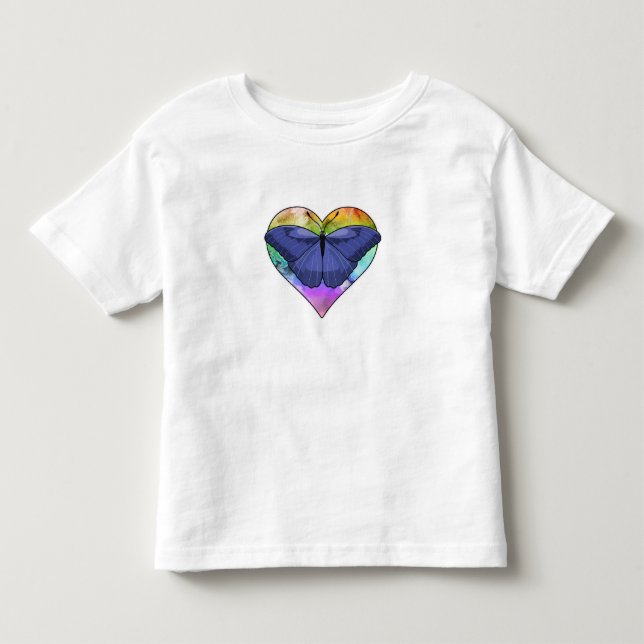 Camiseta Borboleta com Coração (Frente)