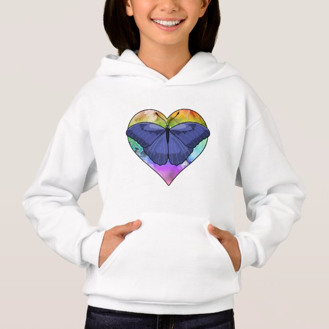 Camiseta Borboleta com Coração (Frente)