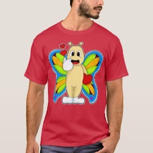 Camiseta Borboleta com Coração 1