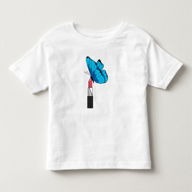 Camiseta Borboleta com Lipstick (Frente)