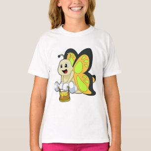 Camiseta Borboleta com mel