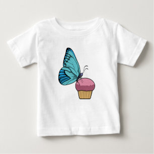 Camiseta Borboleta com Muffin