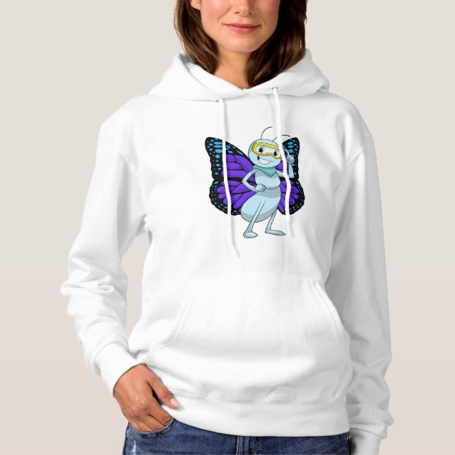 Camiseta Borboleta com óculos (Frente)