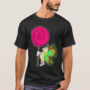 Camiseta Borboleta com pirulito