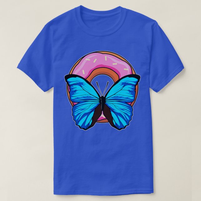 Camiseta Borboleta com Rosquinha (Frente do Design)