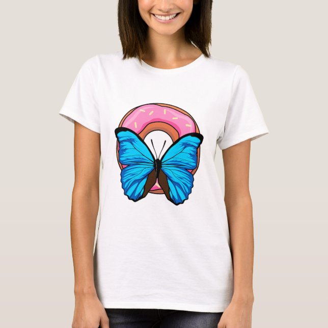 Camiseta Borboleta com Rosquinha (Frente)