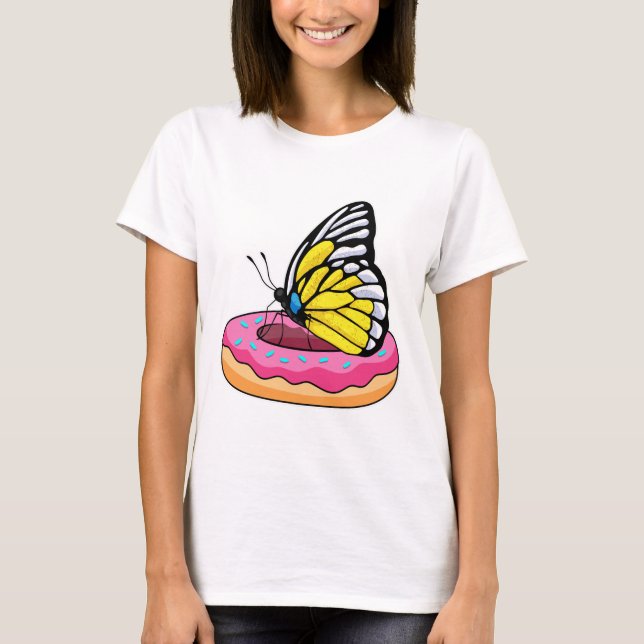 Camiseta Borboleta com Rosquinha (Frente)