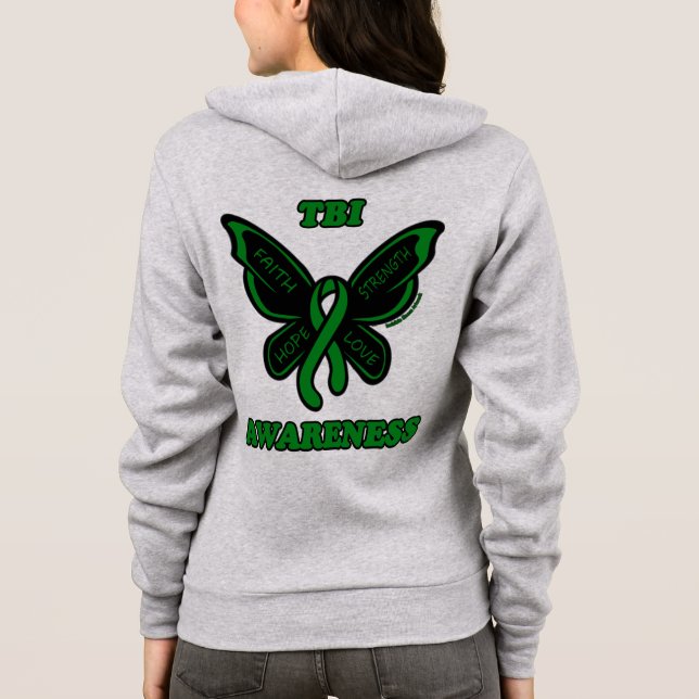 Camiseta Borboleta/Consciência...TBI (Verso)