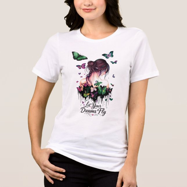 Camiseta Borboleta | Coquette Fairycore Caprichosa (Frente)