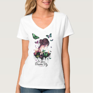 Camiseta Borboleta Coquette Fairycore Caprichosa