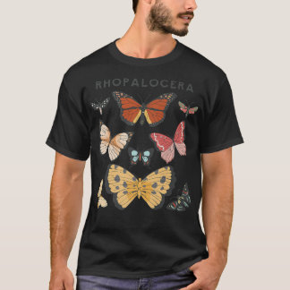 Camiseta Borboleta Cottagecore Aestética Fada Grunge Fada