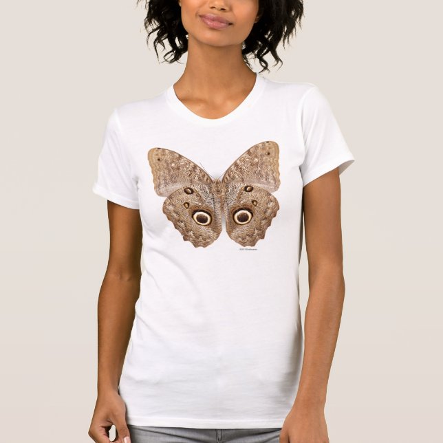 Camiseta Borboleta da coruja (Frente)