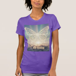 Camiseta Borboleta de Alegria Crescente de Sorrisos Infinit