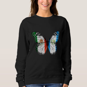 Camiseta Borboleta de Bandeira da Guatemala mexicana