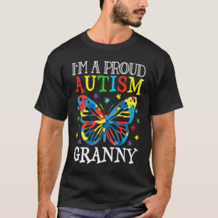 Camiseta Borboleta de Conscientização do Autismo Sou uma Av