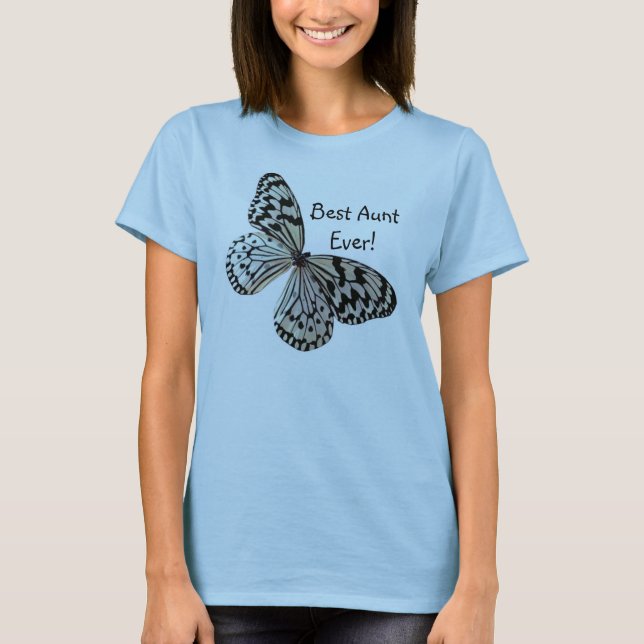 Camiseta Borboleta de Deco para a tia (Frente)