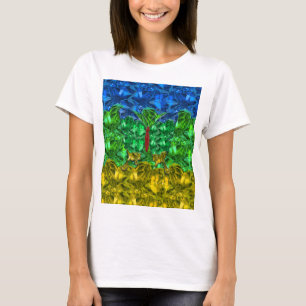 Camiseta Borboleta de diamante Amazigh