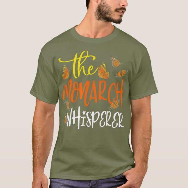 Camiseta Borboleta de Entomologia Custa Monarca (Frente)