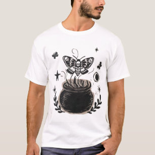 Camiseta borboleta de Halloween