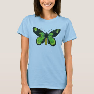 Camiseta Borboleta de passarinho da Rainha Vitória
