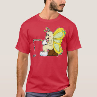 Camiseta Borboleta de Pesca