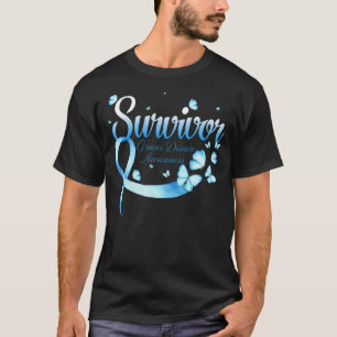 Camiseta Borboleta de Sensibilização para a Doença de Grave