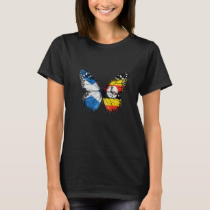 Camiseta Borboleta de Sinalizador da Uganda escocesa