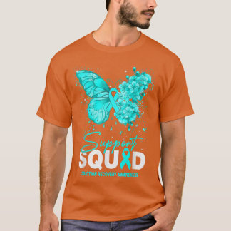 Camiseta Borboleta de Suporte de Sensibilização ADHD