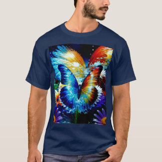 Camiseta Borboleta de vidro