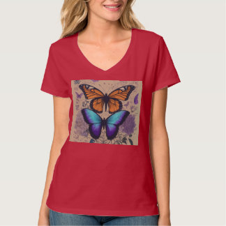 Camiseta Borboleta ( Designed )