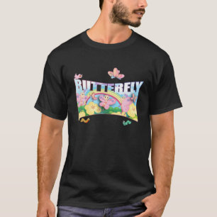 Camiseta Borboleta Diversão Lover Cuja Lagarta Festa Bu