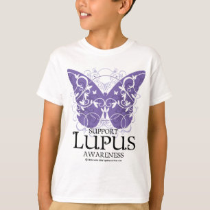 Camiseta Borboleta do lúpus