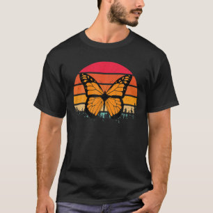 Camiseta Borboleta Dons De Sobrecarga Retrosolar Monarca