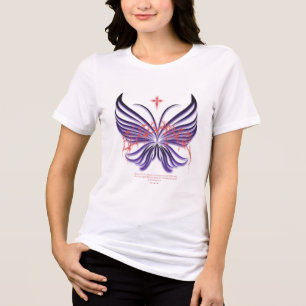 Camiseta Borboleta Eclética