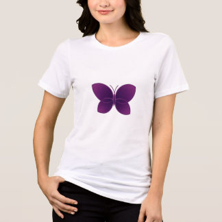 Camiseta Borboleta Elegante em Harmonia Geométrica