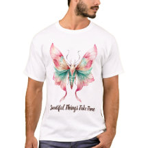 Camiseta Borboleta Espalhe As Asas