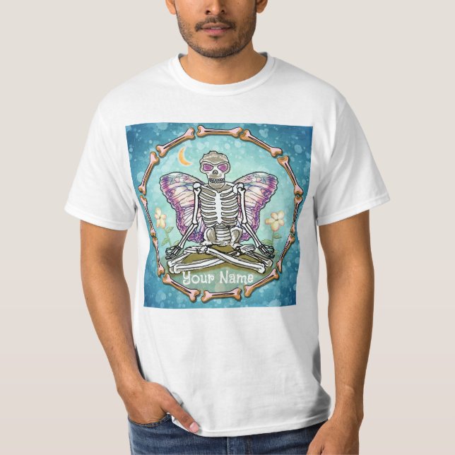 Camiseta Borboleta Esqueleto (Frente)