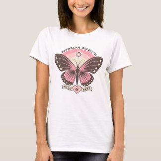 Camiseta Borboleta Estilo Boho - Devaneio - Selvagem & Livr