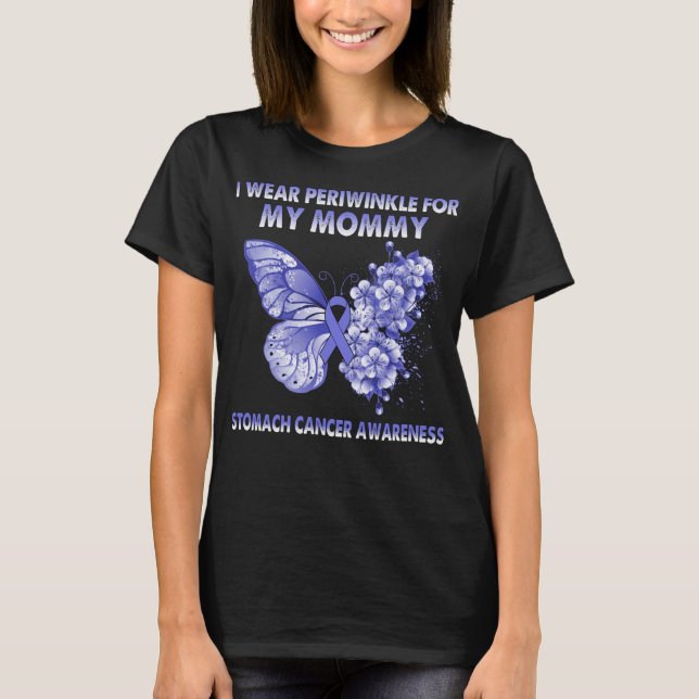 Camiseta Borboleta Eu Visto Pergueiro Para Minha Mãe Estôma (Frente)
