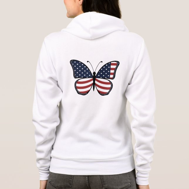 Camiseta Borboleta EUA Sublimação-62614 (Verso)