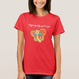 Camiseta Borboleta feliz