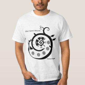 Camiseta Borboleta galáctica - o que vem circunda ao redor