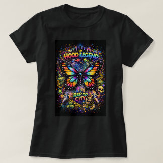 Camiseta Borboleta Graffiti Butterfly Tees Co 0047