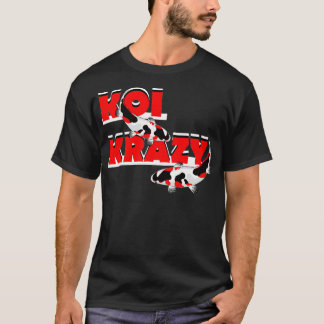 Camiseta Borboleta Koi Pond Showa Koi Fish Tancho Sanke