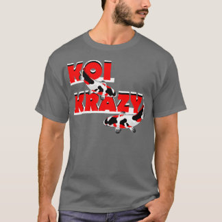 Camiseta Borboleta Koi Pond Showa Koi Fish Tancho Sanke