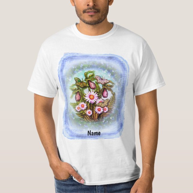 Camiseta Borboleta Ladyslipper (Frente)